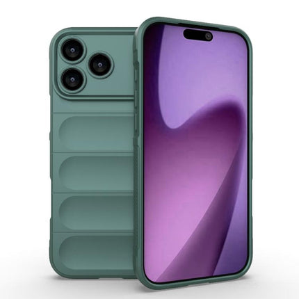 Magic Shield TPU + Flannel Phone Case, For iPhone 18 Pro / 17 Pro, For iPhone 18 Pro Max / 17 Pro Max