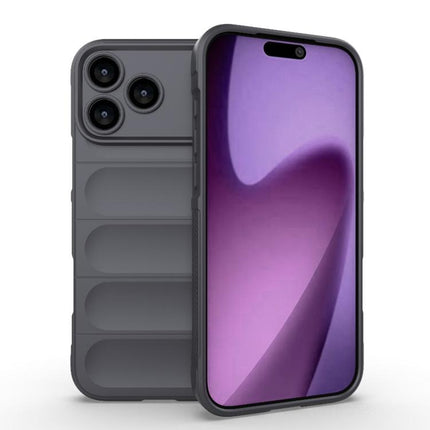 Magic Shield TPU + Flannel Phone Case, For iPhone 18 Pro / 17 Pro, For iPhone 18 Pro Max / 17 Pro Max