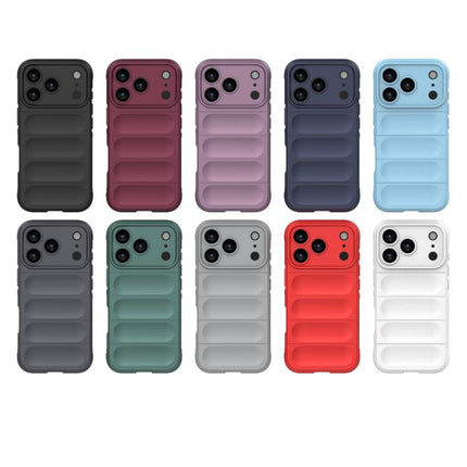 Magic Shield TPU + Flannel Phone Case, For iPhone 18 Pro / 17 Pro, For iPhone 18 Pro Max / 17 Pro Max