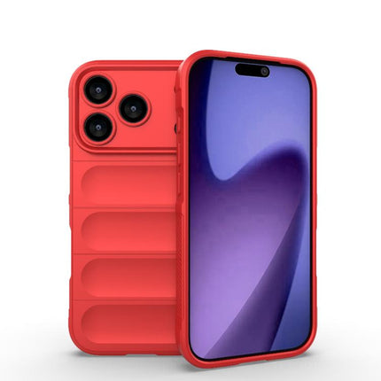 Magic Shield TPU + Flannel Phone Case, For iPhone 18 Pro / 17 Pro, For iPhone 18 Pro Max / 17 Pro Max