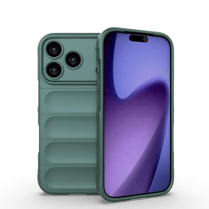 Magic Shield TPU + Flannel Phone Case, For iPhone 18 Pro / 17 Pro, For iPhone 18 Pro Max / 17 Pro Max
