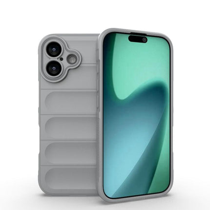 Magic Shield TPU + Flannel Phone Case, For iPhone 17e / 16e, For iPhone 17