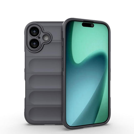 Magic Shield TPU + Flannel Phone Case, For iPhone 17e / 16e, For iPhone 17