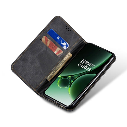 Denim Texture Flip Leather Phone Case, For OnePlus Ace 2V / Nord 3