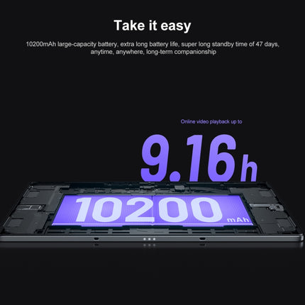 Lenovo Pad Pro 12,7 Zoll WiFi-Tablet, Android 13, Qualcomm Snapdragon 870 Octa Core, unterstützt Gesichtserkennung, 8 GB+128 GB, 8 GB+256 GB