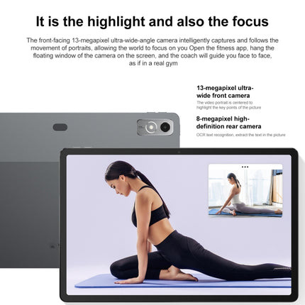 Lenovo Pad Pro 12,7 Zoll WiFi-Tablet, Android 13, Qualcomm Snapdragon 870 Octa Core, unterstützt Gesichtserkennung, 8 GB+128 GB, 8 GB+256 GB