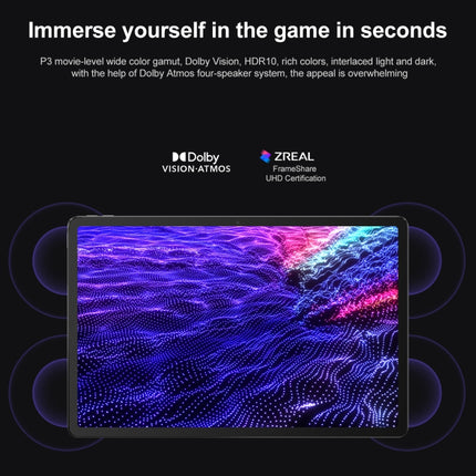 Lenovo Pad Pro 12,7 Zoll WiFi-Tablet, Android 13, Qualcomm Snapdragon 870 Octa Core, unterstützt Gesichtserkennung, 8 GB+128 GB, 8 GB+256 GB