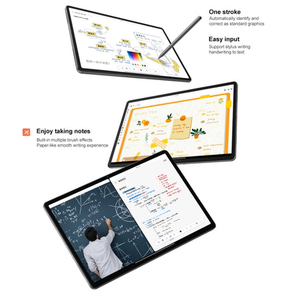Lenovo Pad Pro 12,7 Zoll WiFi-Tablet, Android 13, Qualcomm Snapdragon 870 Octa Core, unterstützt Gesichtserkennung, 8 GB+128 GB, 8 GB+256 GB