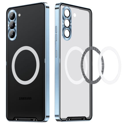 MagSafe Magnetic Frosted Metal Phone Case, For Samsung Galaxy S24 5G, For Samsung Galaxy S23 FE 5G