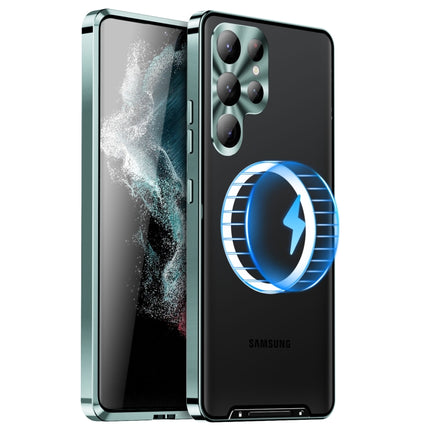 MagSafe Magnetic Frosted Metal Phone Case, For Samsung Galaxy S26 Ultra 5G, For Samsung Galaxy S25 5G, For Samsung Galaxy S25+ 5G, For Samsung Galaxy S25 Ultra 5G, For Samsung Galaxy S24 FE 5G, For Samsung Galaxy S24 Ultra 5G, For Samsung Galaxy S24+ 5G