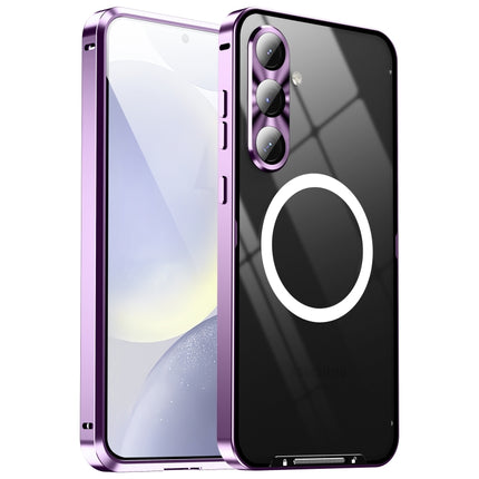 MagSafe Magnetic Frosted Metal Phone Case, For Samsung Galaxy S26 Ultra 5G, For Samsung Galaxy S25 5G, For Samsung Galaxy S25+ 5G, For Samsung Galaxy S25 Ultra 5G, For Samsung Galaxy S24 FE 5G, For Samsung Galaxy S24 Ultra 5G, For Samsung Galaxy S24+ 5G