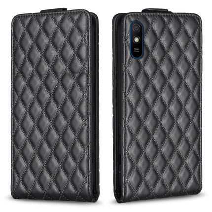 Diamond Lattice Vertical Flip Leather Phone Case, For Xiaomi Redmi 9A, For Xiaomi Redmi 9, For Xiaomi Redmi 9C, For Redmi Note 9 / 10X 4G