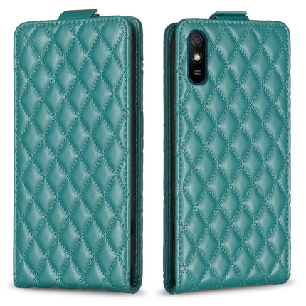 Diamond Lattice Vertical Flip Leather Phone Case, For Xiaomi Redmi 9A, For Xiaomi Redmi 9, For Xiaomi Redmi 9C, For Redmi Note 9 / 10X 4G