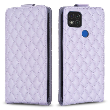 Diamond Lattice Vertical Flip Leather Phone Case, For Xiaomi Redmi 9A, For Xiaomi Redmi 9, For Xiaomi Redmi 9C, For Redmi Note 9 / 10X 4G