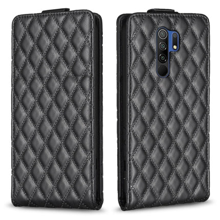 Diamond Lattice Vertical Flip Leather Phone Case, For Xiaomi Redmi 9A, For Xiaomi Redmi 9, For Xiaomi Redmi 9C, For Redmi Note 9 / 10X 4G