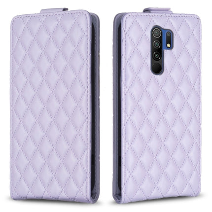 Diamond Lattice Vertical Flip Leather Phone Case, For Xiaomi Redmi 9A, For Xiaomi Redmi 9, For Xiaomi Redmi 9C, For Redmi Note 9 / 10X 4G