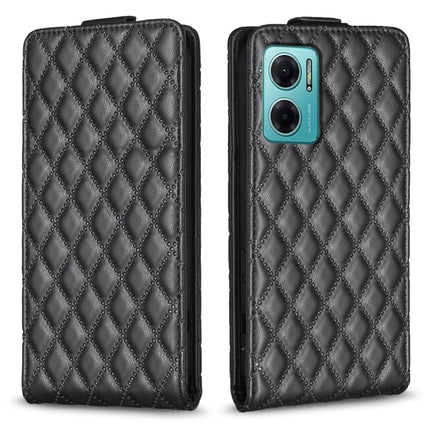 Diamond Lattice Vertical Flip Leather Phone Case, For Xiaomi Redmi 10 5G / Note 11E, For Xiaomi Redmi 10C, For Redmi 10 2022 / Note 11 4G, For Redmi K40 / K40 Pro