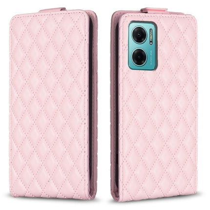Diamond Lattice Vertical Flip Leather Phone Case, For Xiaomi Redmi 10 5G / Note 11E, For Xiaomi Redmi 10C, For Redmi 10 2022 / Note 11 4G, For Redmi K40 / K40 Pro