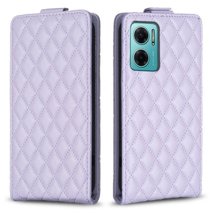 Diamond Lattice Vertical Flip Leather Phone Case, For Xiaomi Redmi 10 5G / Note 11E, For Xiaomi Redmi 10C, For Redmi 10 2022 / Note 11 4G, For Redmi K40 / K40 Pro