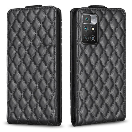 Diamond Lattice Vertical Flip Leather Phone Case, For Xiaomi Redmi 10 5G / Note 11E, For Xiaomi Redmi 10C, For Redmi 10 2022 / Note 11 4G, For Redmi K40 / K40 Pro