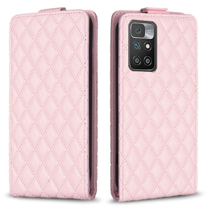 Diamond Lattice Vertical Flip Leather Phone Case, For Xiaomi Redmi 10 5G / Note 11E, For Xiaomi Redmi 10C, For Redmi 10 2022 / Note 11 4G, For Redmi K40 / K40 Pro