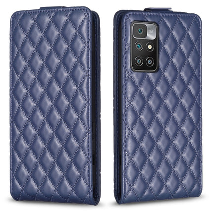 Diamond Lattice Vertical Flip Leather Phone Case, For Xiaomi Redmi 10 5G / Note 11E, For Xiaomi Redmi 10C, For Redmi 10 2022 / Note 11 4G, For Redmi K40 / K40 Pro