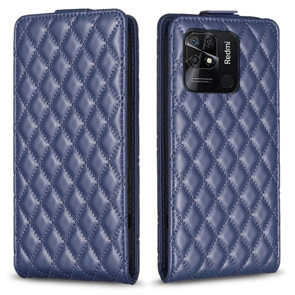 Diamond Lattice Vertical Flip Leather Phone Case, For Xiaomi Redmi 10 5G / Note 11E, For Xiaomi Redmi 10C, For Redmi 10 2022 / Note 11 4G, For Redmi K40 / K40 Pro