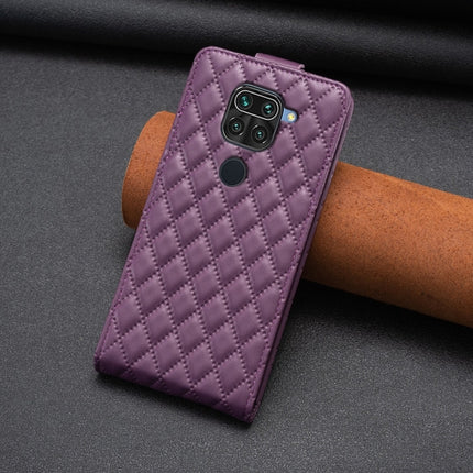 Diamond Lattice Vertical Flip Leather Phone Case, For Redmi Note 9 / 10X 4G, For Redmi Note 9 Pro / 9 Pro Max