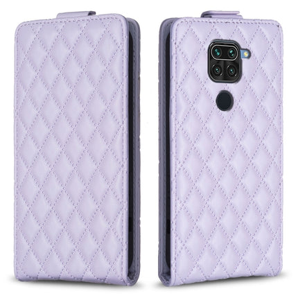 Diamond Lattice Vertical Flip Leather Phone Case, For Xiaomi Redmi 9A, For Xiaomi Redmi 9, For Xiaomi Redmi 9C, For Redmi Note 9 / 10X 4G