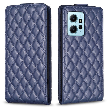 Diamond Lattice Vertical Flip Leather Phone Case, For Redmi Note 12 Turbo, For Redmi Note 12S / 11 Global, For Redmi Note 12 4G Global, For Xiaomi Civi 3 5G