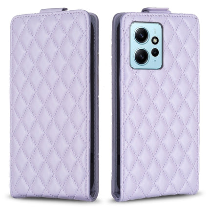 Diamond Lattice Vertical Flip Leather Phone Case, For Redmi Note 12 Turbo, For Redmi Note 12S / 11 Global, For Redmi Note 12 4G Global, For Xiaomi Civi 3 5G