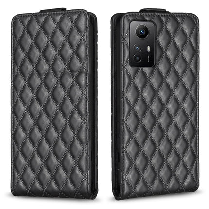Diamond Lattice Vertical Flip Leather Phone Case, For Redmi Note 12 Turbo, For Redmi Note 12S / 11 Global, For Redmi Note 12 4G Global, For Xiaomi Civi 3 5G