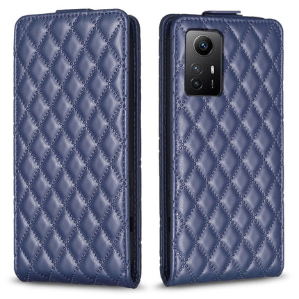 Diamond Lattice Vertical Flip Leather Phone Case, For Redmi Note 12 Turbo, For Redmi Note 12S / 11 Global, For Redmi Note 12 4G Global, For Xiaomi Civi 3 5G