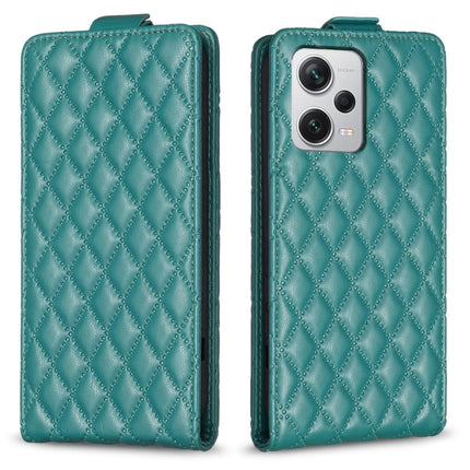 Diamond Lattice Vertical Flip Leather Phone Case, For Redmi A1 / A1+ / A2, For Xiaomi Poco C55 / Redmi 12C, For Redmi Note 12 Pro+ Global, For Redmi Note 12 Pro Global