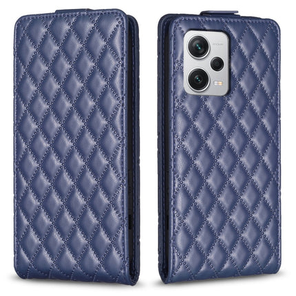 Diamond Lattice Vertical Flip Leather Phone Case, For Redmi A1 / A1+ / A2, For Xiaomi Poco C55 / Redmi 12C, For Redmi Note 12 Pro+ Global, For Redmi Note 12 Pro Global