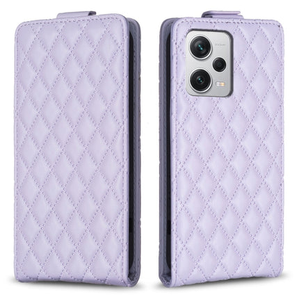Diamond Lattice Vertical Flip Leather Phone Case, For Redmi A1 / A1+ / A2, For Xiaomi Poco C55 / Redmi 12C, For Redmi Note 12 Pro+ Global, For Redmi Note 12 Pro Global