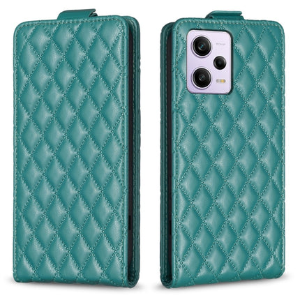 Diamond Lattice Vertical Flip Leather Phone Case, For Redmi A1 / A1+ / A2, For Xiaomi Poco C55 / Redmi 12C, For Redmi Note 12 Pro+ Global, For Redmi Note 12 Pro Global