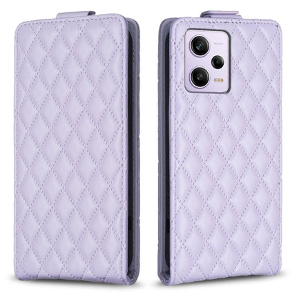 Diamond Lattice Vertical Flip Leather Phone Case, For Redmi A1 / A1+ / A2, For Xiaomi Poco C55 / Redmi 12C, For Redmi Note 12 Pro+ Global, For Redmi Note 12 Pro Global
