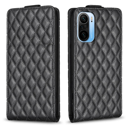 Diamond Lattice Vertical Flip Leather Phone Case, For Xiaomi Redmi 10 5G / Note 11E, For Xiaomi Redmi 10C, For Redmi 10 2022 / Note 11 4G, For Redmi K40 / K40 Pro