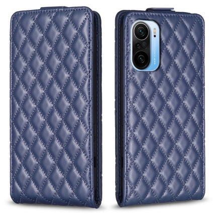 Diamond Lattice Vertical Flip Leather Phone Case, For Xiaomi Redmi 10 5G / Note 11E, For Xiaomi Redmi 10C, For Redmi 10 2022 / Note 11 4G, For Redmi K40 / K40 Pro