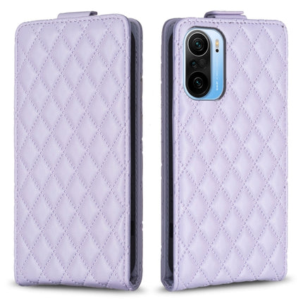 Diamond Lattice Vertical Flip Leather Phone Case, For Xiaomi Redmi 10 5G / Note 11E, For Xiaomi Redmi 10C, For Redmi 10 2022 / Note 11 4G, For Redmi K40 / K40 Pro