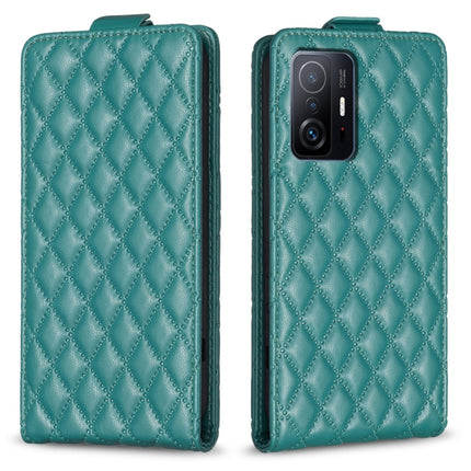 Diamond Lattice Vertical Flip Leather Phone Case, For Xiaomi 12 Pro, For Xiaomi 12, For Xiaomi Mi 11T / 11T Pro, For Redmi Note 10 5G /Note 10T 5G