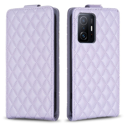 Diamond Lattice Vertical Flip Leather Phone Case, For Xiaomi 12 Pro, For Xiaomi 12, For Xiaomi Mi 11T / 11T Pro, For Redmi Note 10 5G /Note 10T 5G