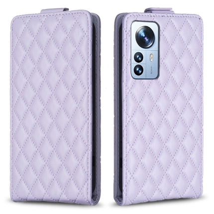Diamond Lattice Vertical Flip Leather Phone Case, For Xiaomi 12 Pro, For Xiaomi 12, For Xiaomi Mi 11T / 11T Pro, For Redmi Note 10 5G /Note 10T 5G