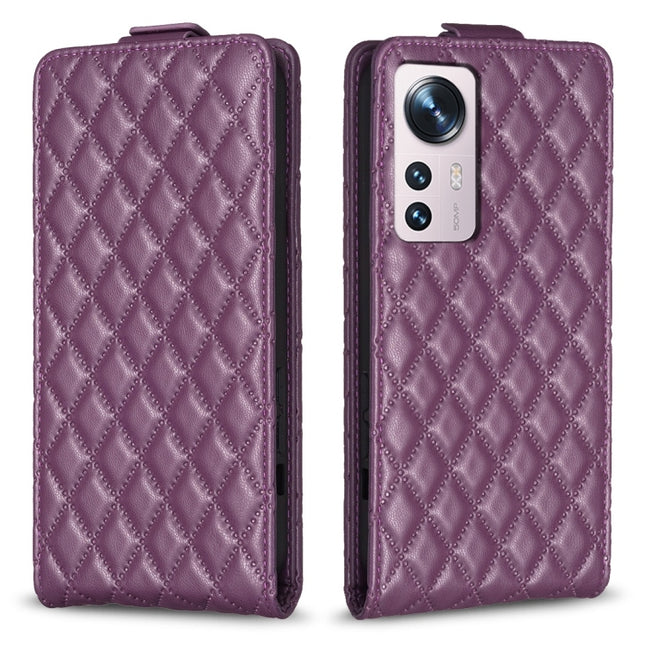Diamond Lattice Vertical Flip Leather Phone Case, For Xiaomi 12, For Xiaomi Mi 11T / 11T Pro, For Redmi Note 10 5G /Note 10T 5G, For Xiaomi Mi 11 Lite