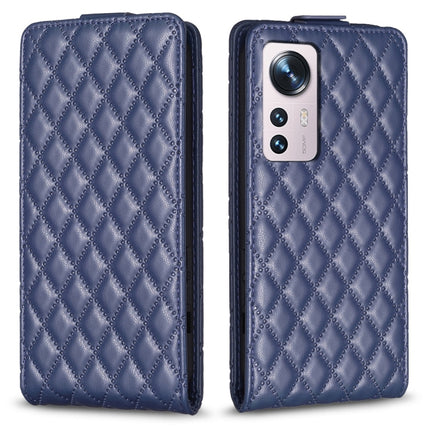Diamond Lattice Vertical Flip Leather Phone Case, For Xiaomi 12 Pro, For Xiaomi 12, For Xiaomi Mi 11T / 11T Pro, For Redmi Note 10 5G /Note 10T 5G