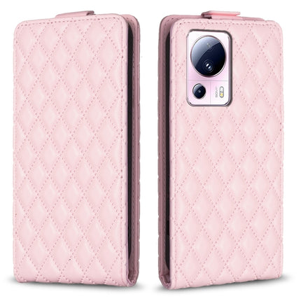 Diamond Lattice Vertical Flip Leather Phone Case, For Redmi Note 12 5G Global, For Xiaomi 13 Lite / Civi 2, For Xiaomi Redmi K60 / K60 Pro, For Xiaomi 13 Pro