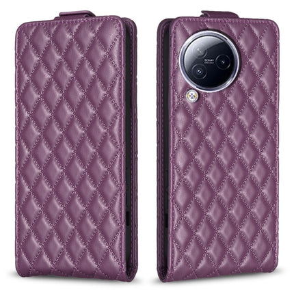 Diamond Lattice Vertical Flip Leather Phone Case, For Redmi Note 12 Turbo, For Redmi Note 12S / 11 Global, For Redmi Note 12 4G Global, For Xiaomi Civi 3 5G