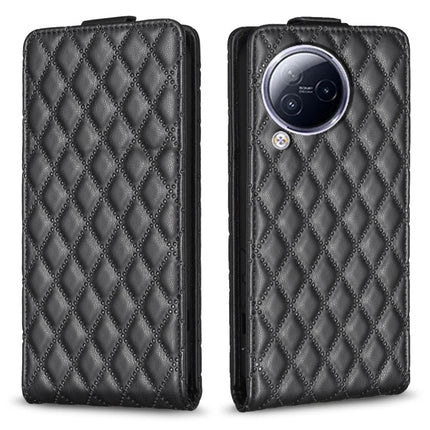 Diamond Lattice Vertical Flip Leather Phone Case, For Redmi Note 12 Turbo, For Redmi Note 12S / 11 Global, For Redmi Note 12 4G Global, For Xiaomi Civi 3 5G