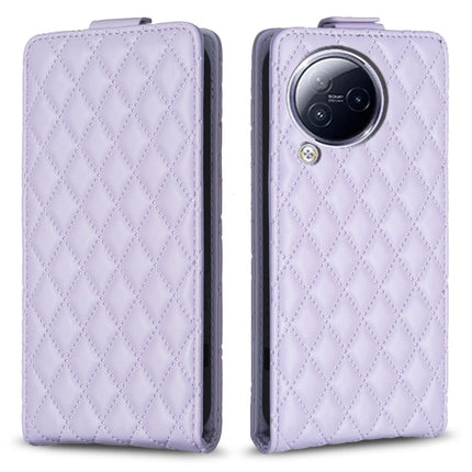 Diamond Lattice Vertical Flip Leather Phone Case, For Redmi Note 12 Turbo, For Redmi Note 12S / 11 Global, For Redmi Note 12 4G Global, For Xiaomi Civi 3 5G